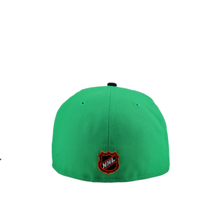 Anaheim Mighty Ducks 30th Anniversary Green/Black 59Fifty Fitted Hat