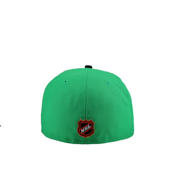 Anaheim Mighty Ducks 30th Anniversary Green/Black 59Fifty Fitted Hat