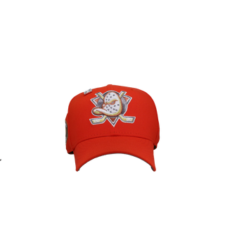 Anaheim Mighty Ducks Orange Metallic 59Fifty Fitted Hat