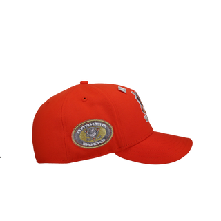 Anaheim Mighty Ducks Orange Metallic 59Fifty Fitted Hat