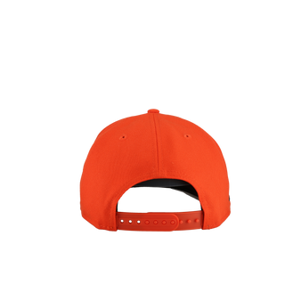 Anaheim Mighty Ducks Team Color 9Fifty A Frame Snapback Hat (Grey Brim)