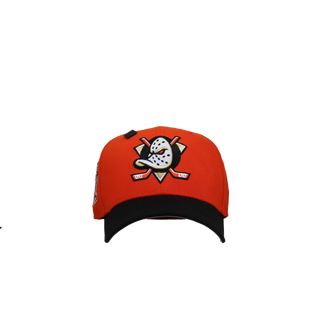 Anaheim Mighty Ducks 30th Anniversary Orange/Black 59Fifty Fitted Hat