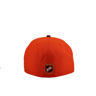 Anaheim Mighty Ducks 30th Anniversary Orange/Black 59Fifty Fitted Hat