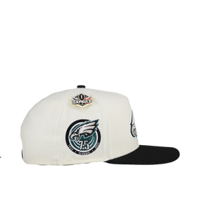 Philadelphia Eagles Chrome New Era 9Fifty A Frame Snapback Hat