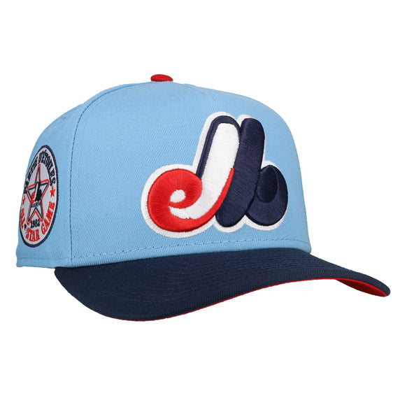 Montreal Expos 1982 All Star Game Two Tone Blue 9Fifty A Frame Snapback Hat
