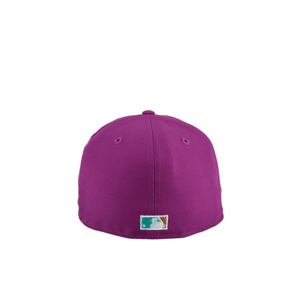 Montreal Expos Olympic Stadium Purple Metallic 59Fifty Fitted Hat