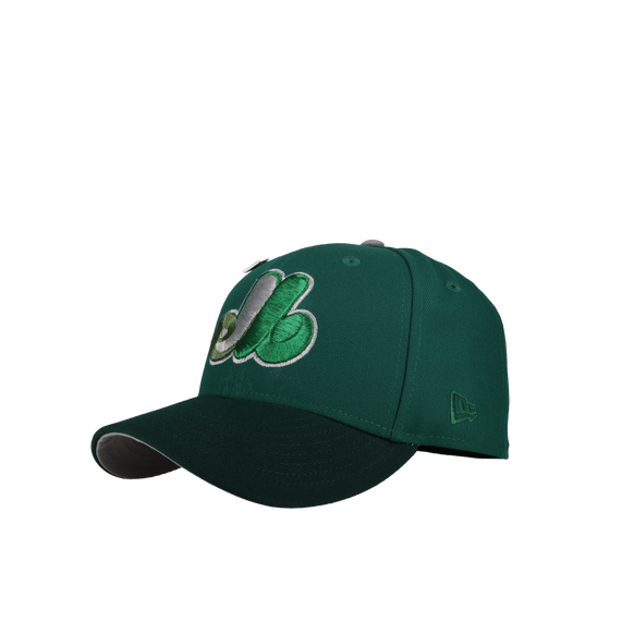 Montreal Expos Olympic Stadium Green Metallic 59Fifty Fitted Hat