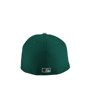 Montreal Expos Olympic Stadium Green Metallic 59Fifty Fitted Hat
