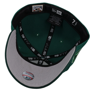 Montreal Expos Olympic Stadium Green Metallic 59Fifty Fitted Hat