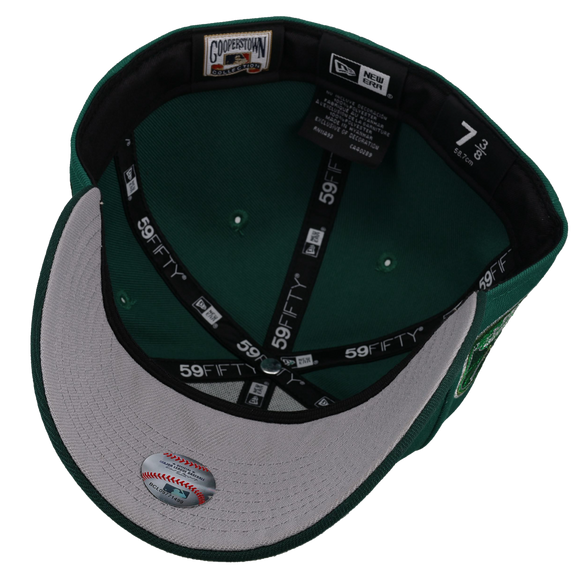 Montreal Expos Olympic Stadium Green Metallic 59Fifty Fitted Hat