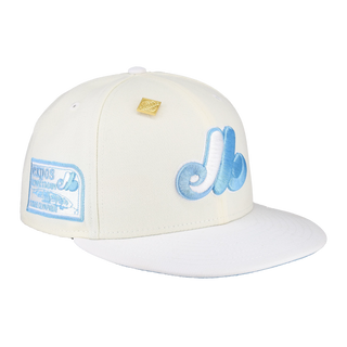 Montreal Expos Olympic Stadium Patch New Era 59Fifty Fitted Hat