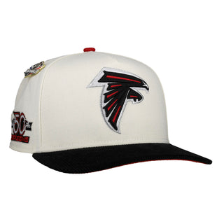 Atlanta Falcons Chrome New Era 9Fifty A Frame Snapback Hat