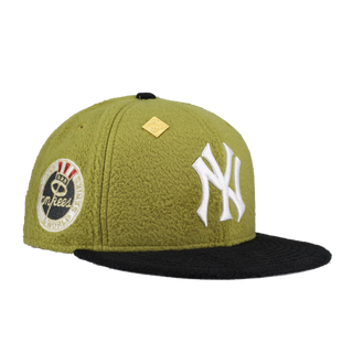New York Yankees Fleece 1962 World Series Patch Fleece 59Ffity Fitted Hat