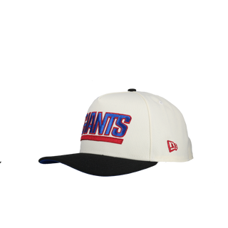 New York Giants Chrome New Era 9Fifty A Frame Snapback Hat