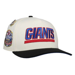 New York Giants Chrome New Era 9Fifty A Frame Snapback Hat
