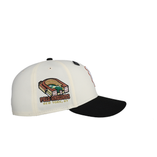 New York Giants Chrome/Black Polo Grounds 59Fifty Fitted Hat
