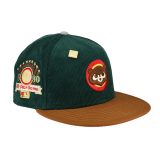 Chicago Cubs Corduroy 1990 All Star Game Patch 59Fifty Fitted Hat