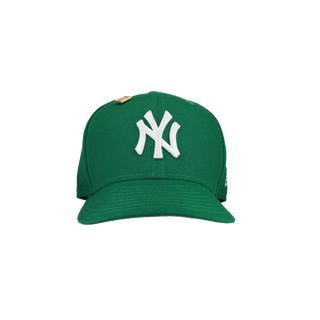 New York Yankees Green Basic 59Fifty Fitted Hat