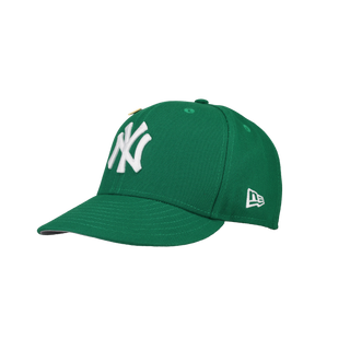 New York Yankees Green Basic 59Fifty Fitted Hat