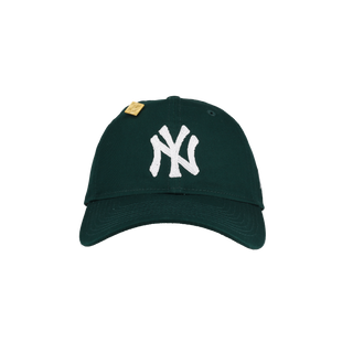 New York Yankees New Era 9Twenty Adjustable Hat (Chain Stitch Dark Green)