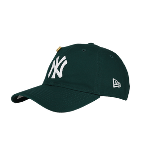 New York Yankees New Era 9Twenty Adjustable Hat (Chain Stitch Dark Green)