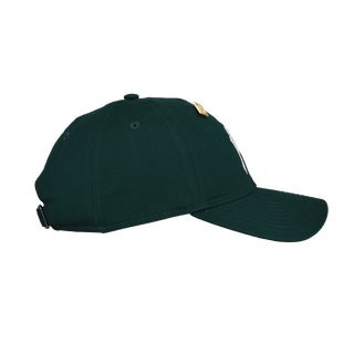 New York Yankees New Era 9Twenty Adjustable Hat (Chain Stitch Dark Green)