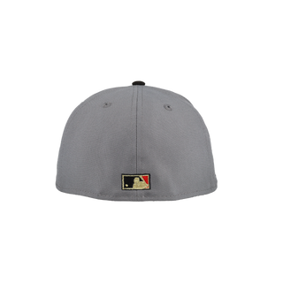 Seattle Mariners Stone 40th Anniversary Patch Grey 59Fifty Fitted Hat