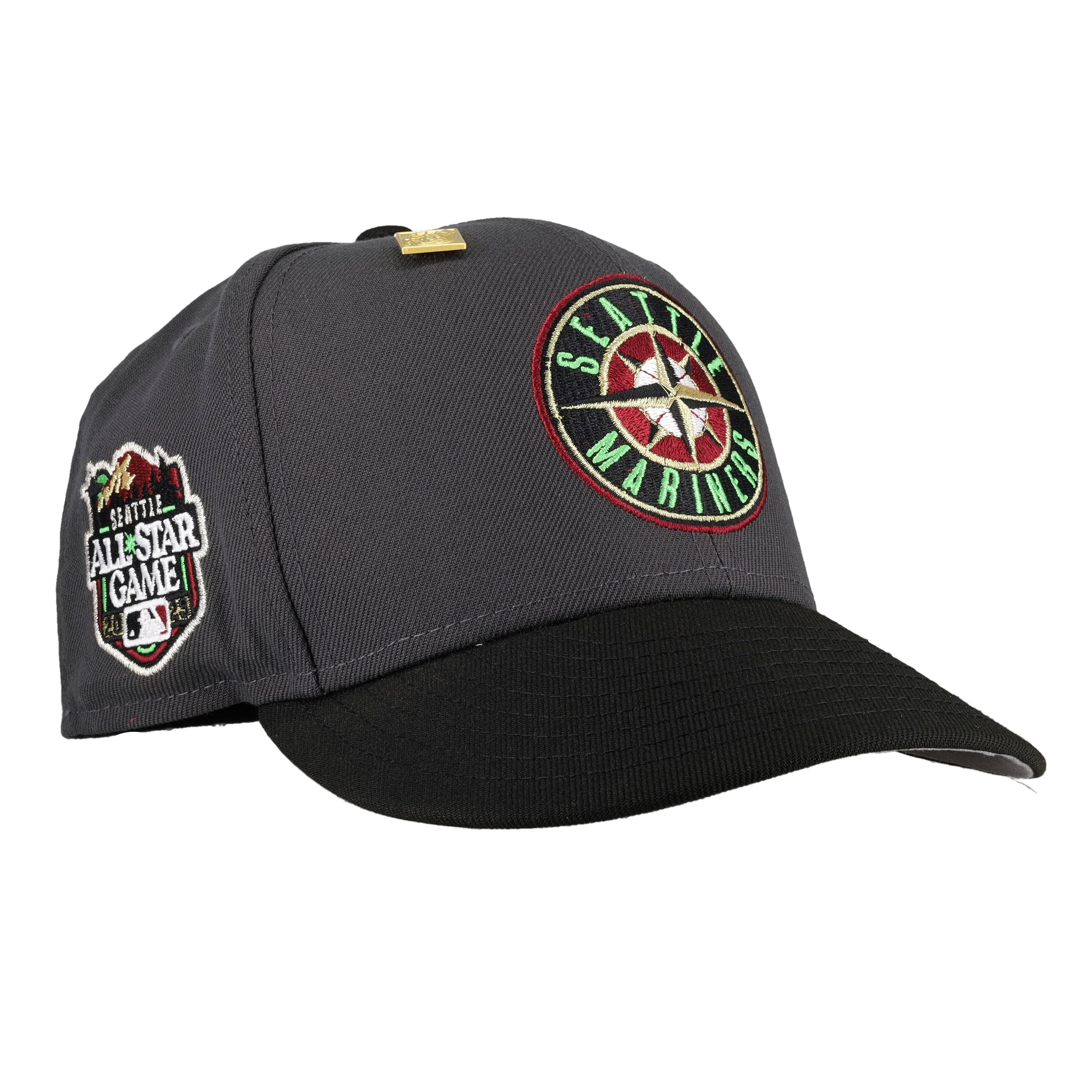 Seattle Mariners Grey 2023 All Star Game Patch 59Fifty Fitted Hat