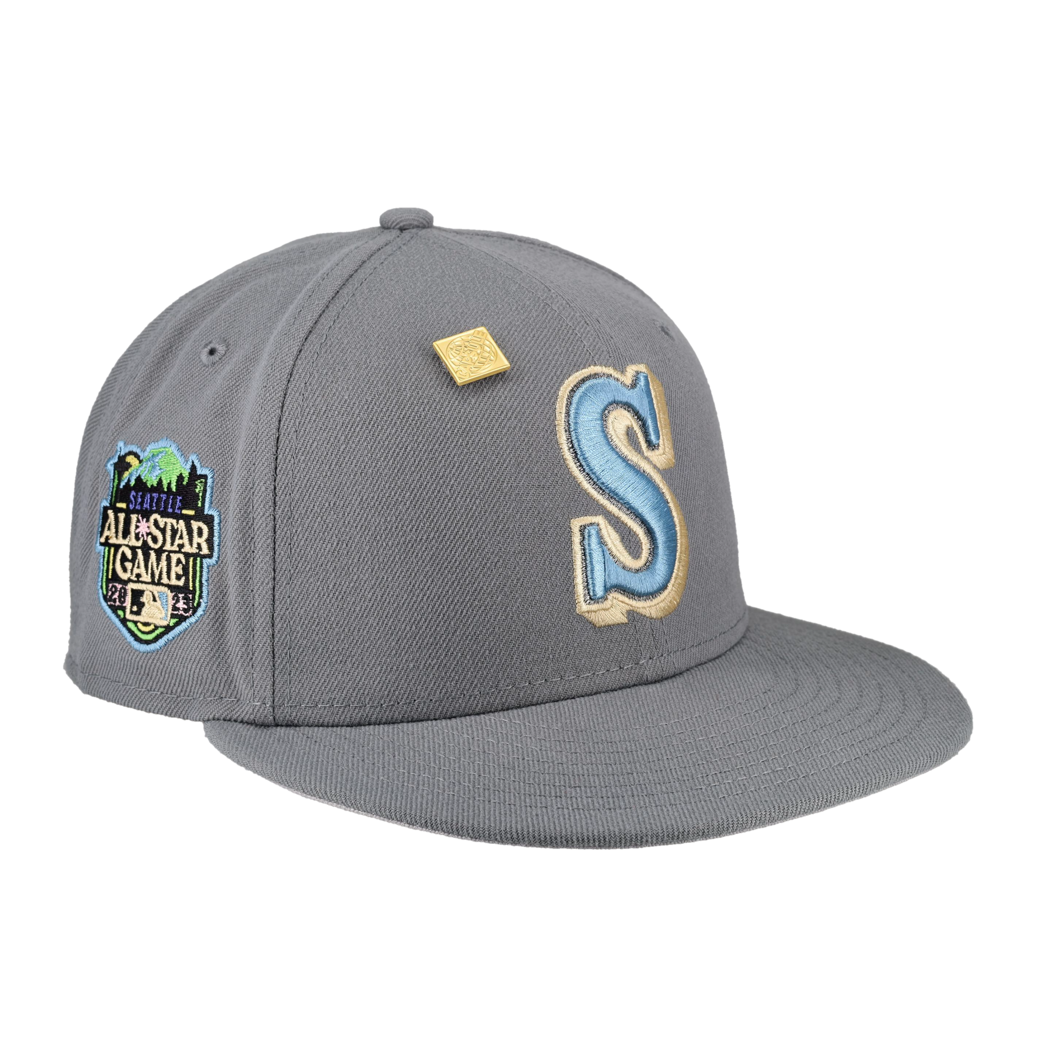 Seattle Mariners 2023 All Star Game Patch 59FIFTY Fitted Hat 7 1/8