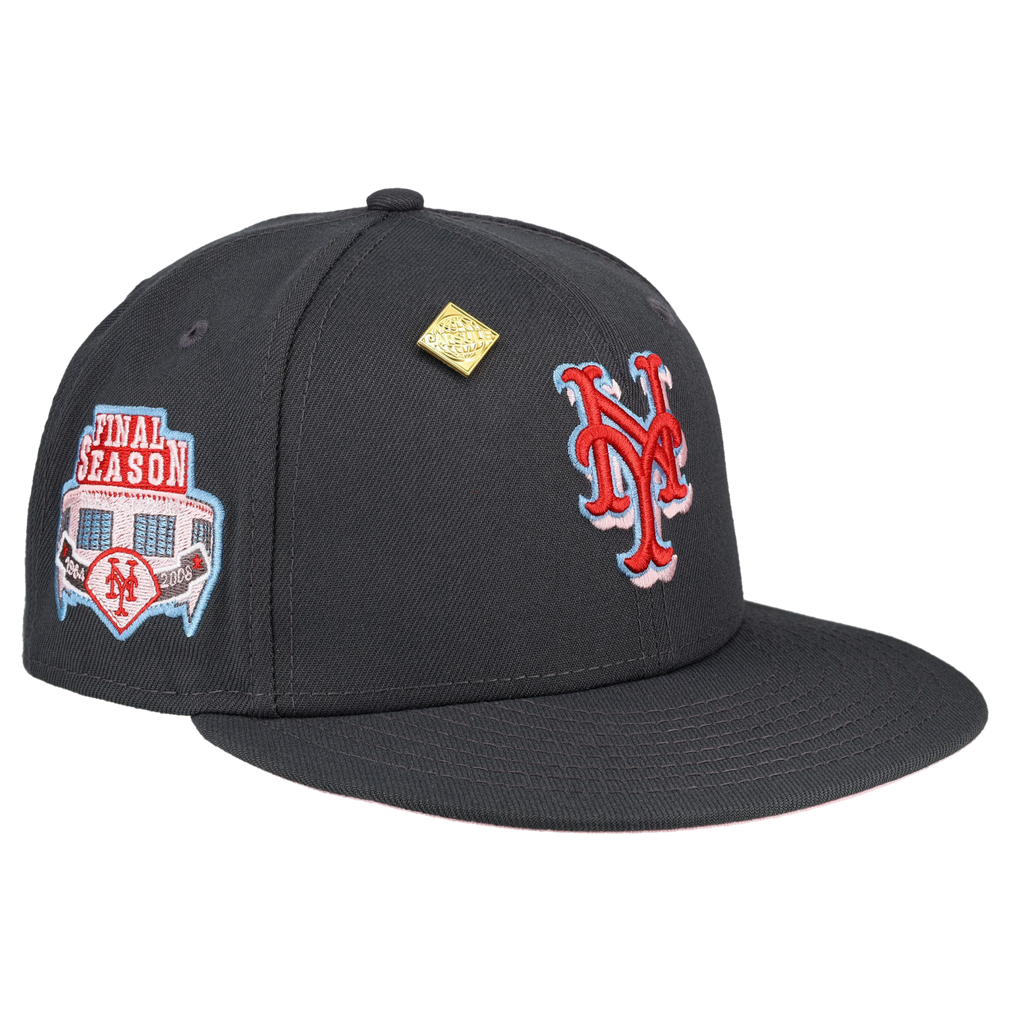 New York Mets Final Season Patch New Era 59Fifty Fitted Hat – CapsuleHats