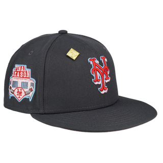 New York Mets Final Season Patch New Era 59Fifty Fitted Hat