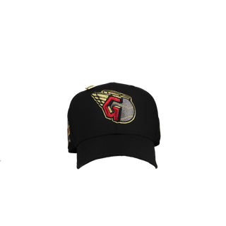 Cleveland Guardians 2019 All Star Game Black Gold Metallic 59Ffity New Era Fitted Hat