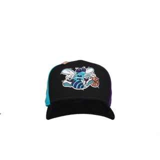 Charlotte Hornets 10th Anniversary Split Panel Corduroy 59Fifty Fitted Hat