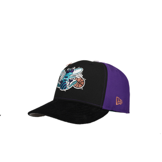 Charlotte Hornets 10th Anniversary Split Panel Corduroy 59Fifty Fitted Hat