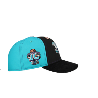 Charlotte Hornets 10th Anniversary Split Panel Corduroy 59Fifty Fitted Hat