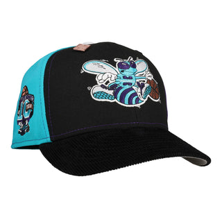 Charlotte Hornets 10th Anniversary Split Panel Corduroy 59Fifty Fitted Hat