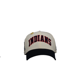 Cleveland Indians Municipal Stadium Chrome/Navy 59Fifty Fitted Hat
