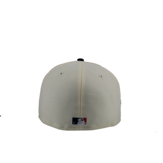 Cleveland Indians Municipal Stadium Chrome/Navy 59Fifty Fitted Hat
