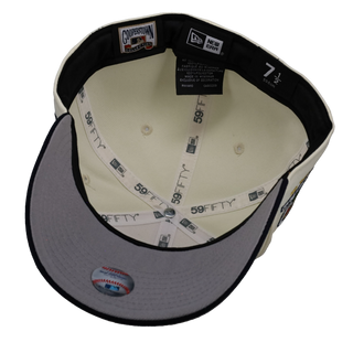 Cleveland Indians Municipal Stadium Chrome/Navy 59Fifty Fitted Hat