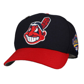 Cleveland Indians Chief Wahoo 1997 World Series Navy/Red 59Fifty Fitted Hat