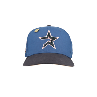 Houston Astros Indigo Graphite Collection Celebrating 40 Years Fitted Hat