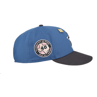 Houston Astros Indigo Graphite Collection Celebrating 40 Years Fitted Hat