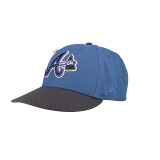 Atlanta Braves Indigo Graphite Collection 30th Season Fitted Hat