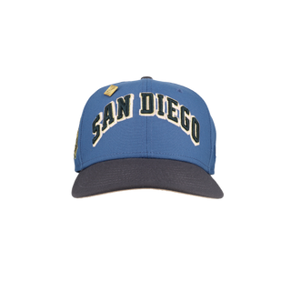San Diego Padres Indigo Graphite Collection 1998 World Series Fitted Hat