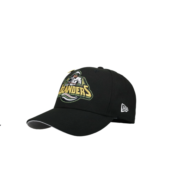 New York Islanders Script Black Yellow/Green Metallic 59Fifty Fitted Hat
