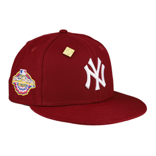 New York Yankees 2001 World Series Patch New Era 59Fifty Fitted Hat