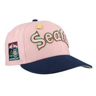 Seattle Mariners 40th Anniversary Patch 59Ffity Fitted Hat