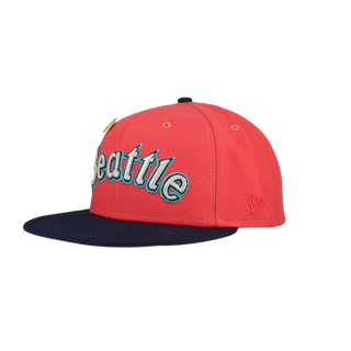 Seattle Mariners 40th Anniversary Side Patch 59Fifty Fitted Hat