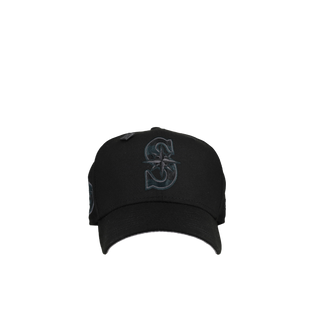 Seattle Mariners 25th Anniversary Blackout 59Fifty Fitted Hat