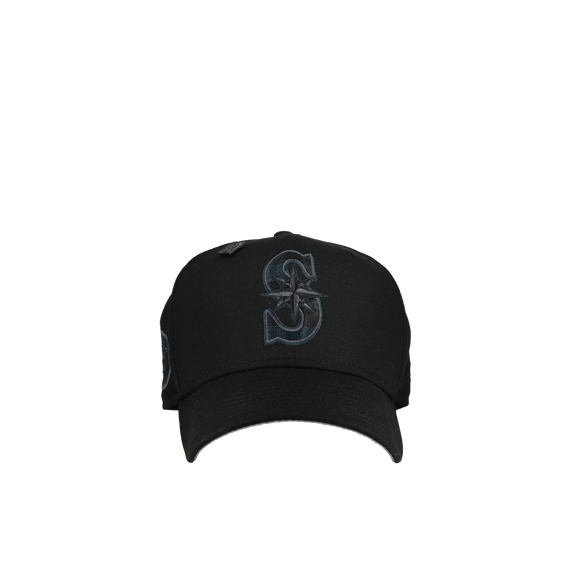 Seattle Mariners 25th Anniversary Blackout 59Fifty Fitted Hat